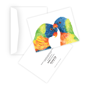 Oak & Mia the Lorikeets